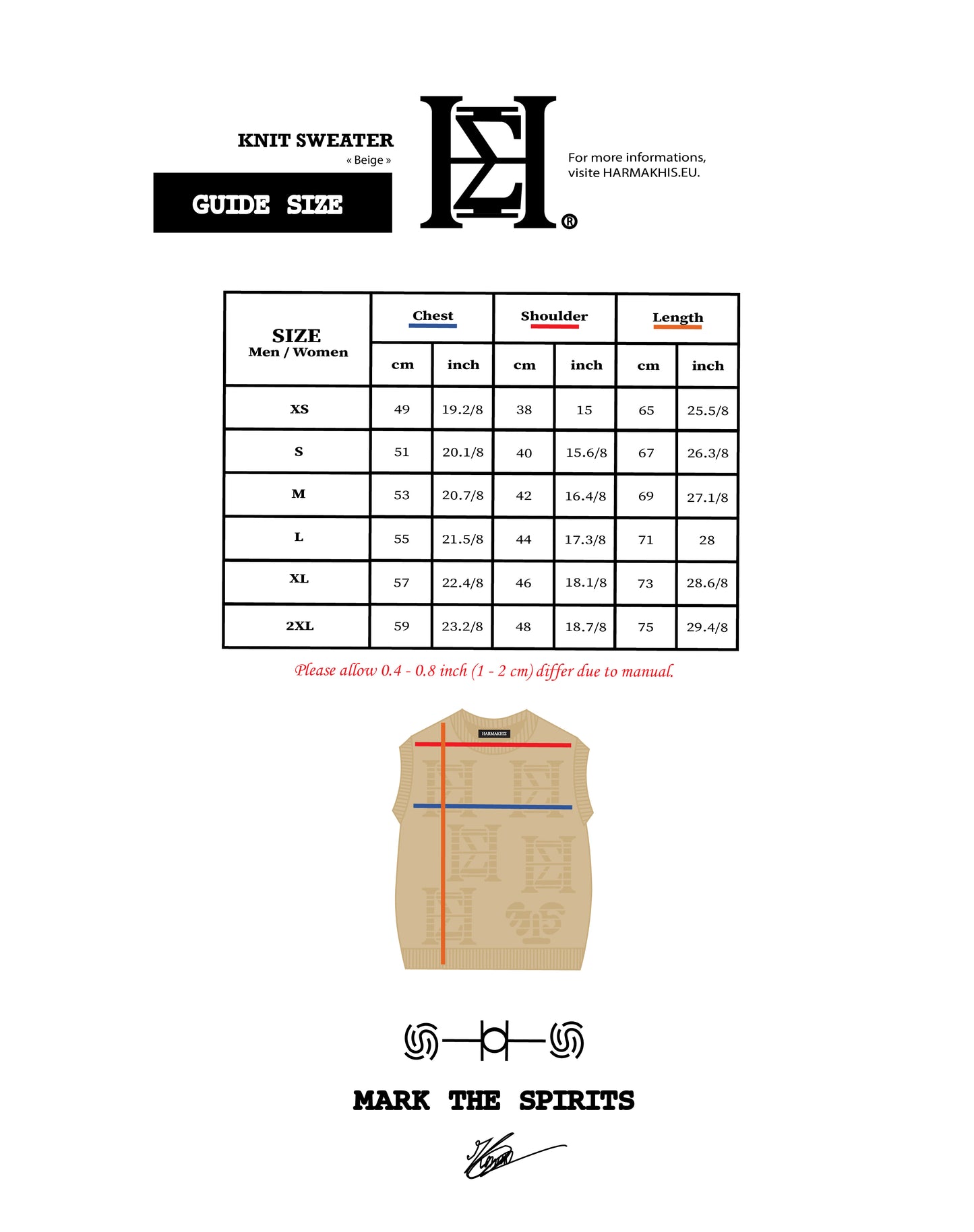 Beige Harmakhis Knit Sweater