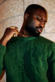 Green Harmakhis Knit Sweater